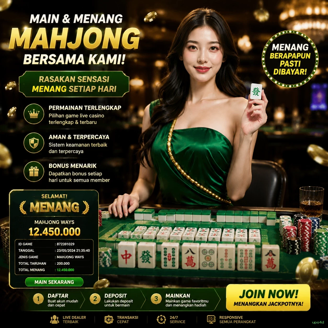 ups4d Bonus Menarik